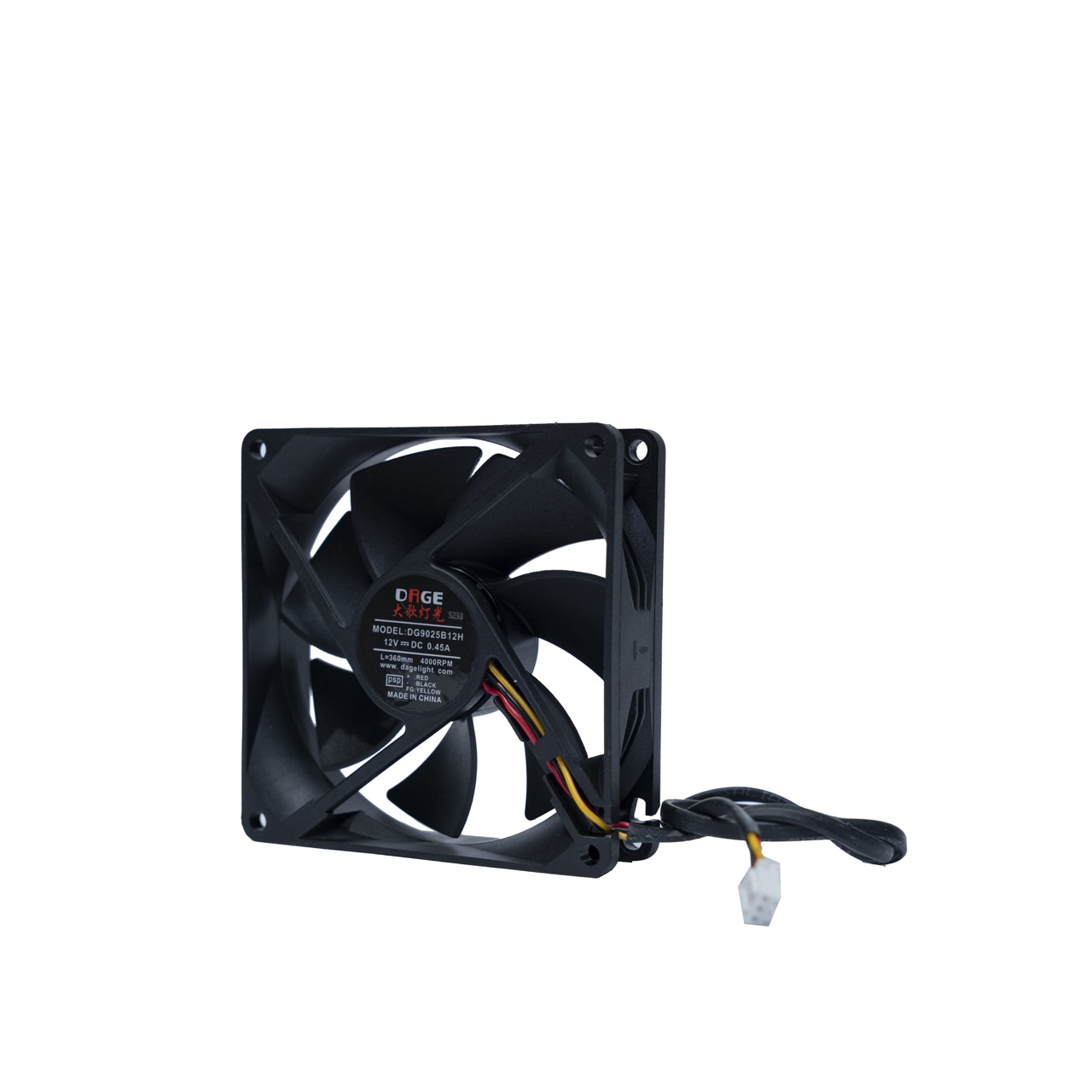 Quạt 12v DC 0.45A DAGE