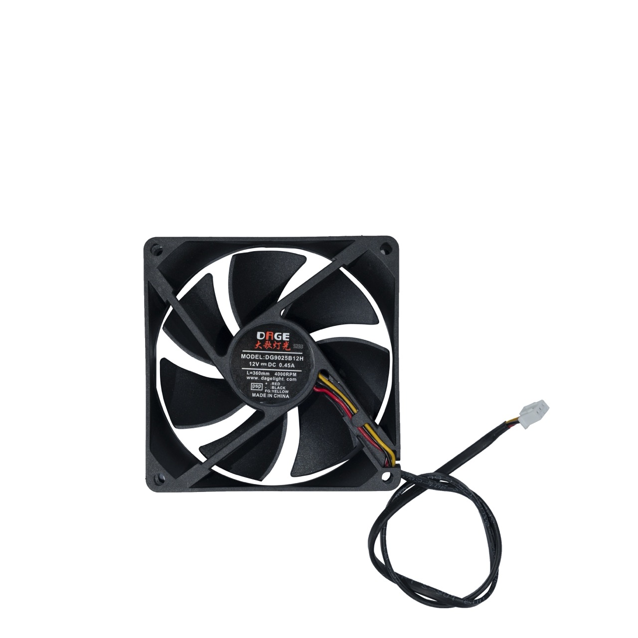 Quạt 12v DC 0.45A DAGE