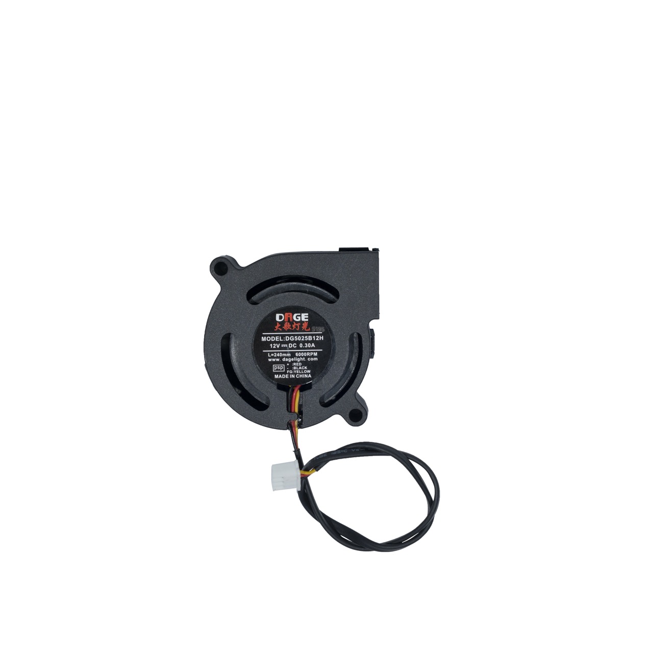 Quạt 12v DC 0.30A DAGE