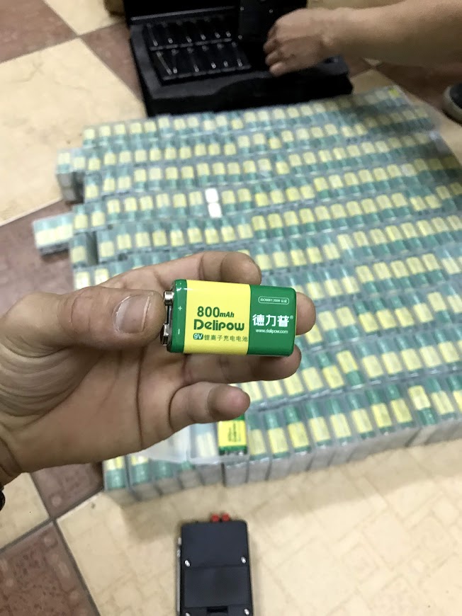 Pin 9V 800mah Loại Sạc Được