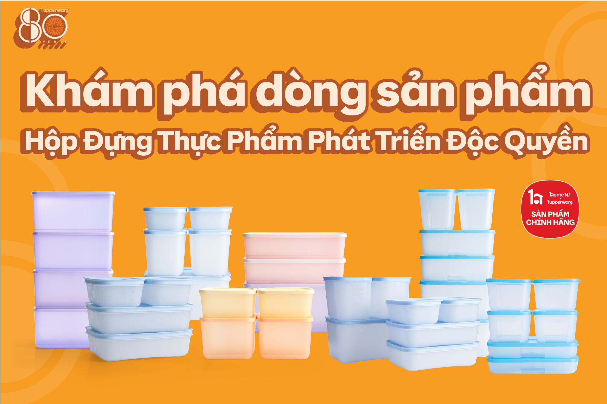 TUP80 – Dịp Săn Những Sản Phẩm Tupperware Được Yêu Thích Nhất Cho Gian Bếp Hiện Đại