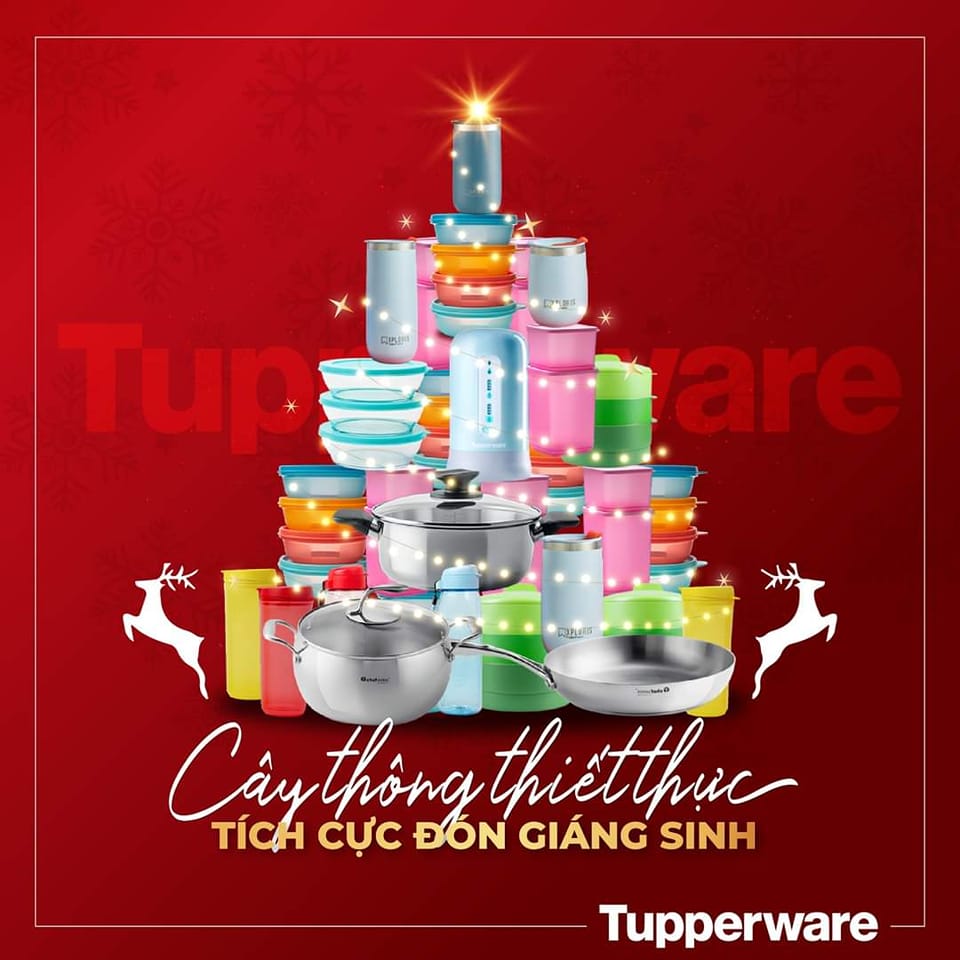 Chọn Quà Giáng Sinh Tupperware: Món Quà Sức Khỏe Cho Cả Gia Đình