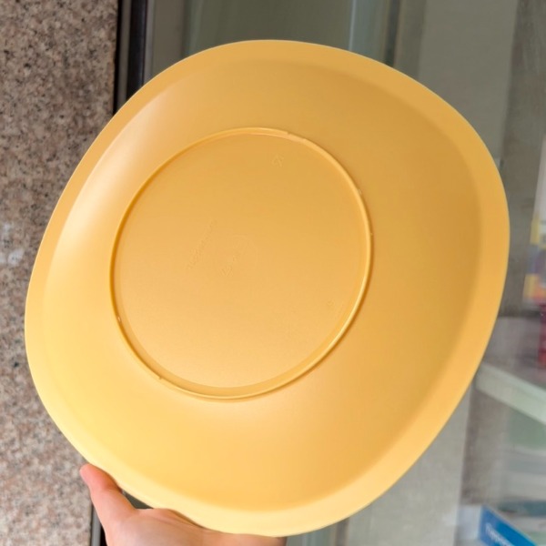Đĩa Tupperware 24cm- Dùng Lò Vi Sóng Thân Đục Tupperware Malaysia Chính Hãng
