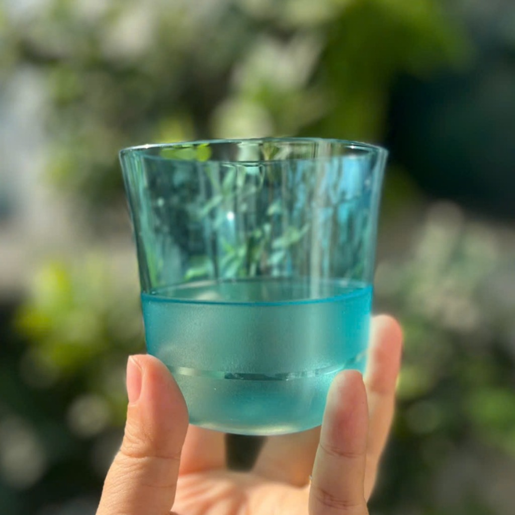 Cốc Tupperware 230ml - xanh mint (có nhũ)