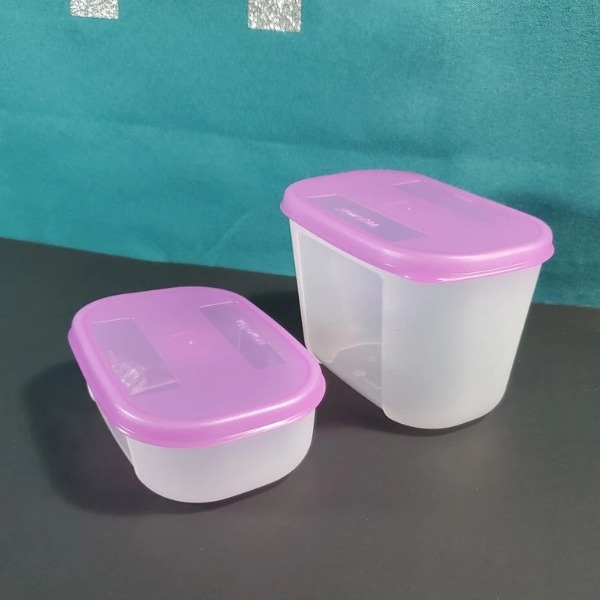 Hộp Tupperware Trữ Đông - Nắp Tím 1.2L - Tupperware Malaysia Chính Hãng