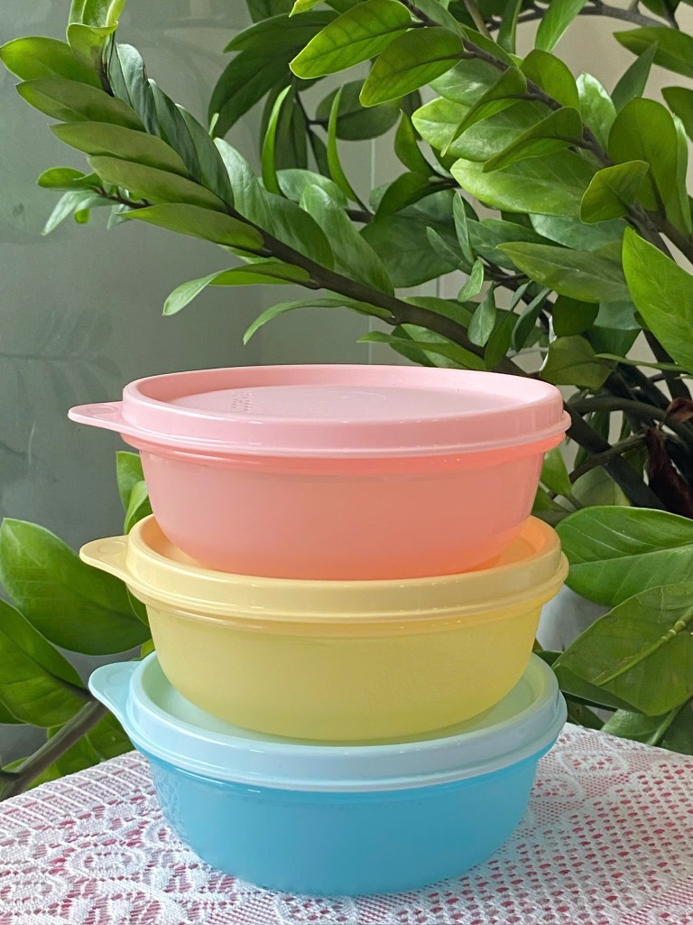 Tuptrung - Set trữ mát và khô Junior Bowl (300ml) - Màu pastel
