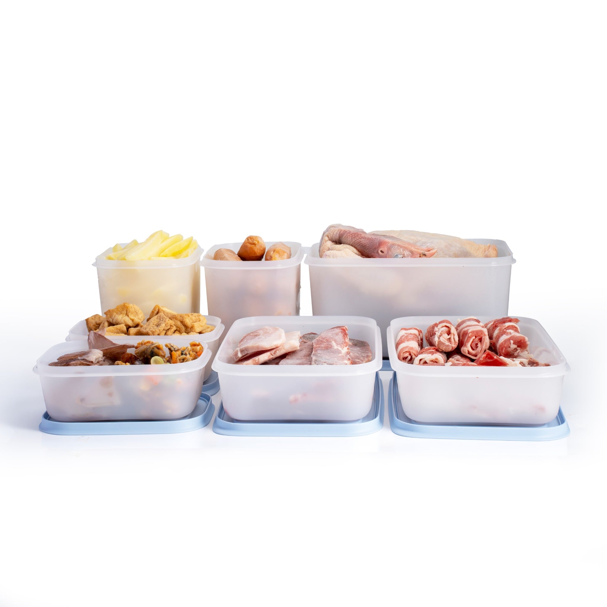 Bộ 7 Hộp Trữ Đông Tupperware Gen II Đông Dẻo Cao Cấp