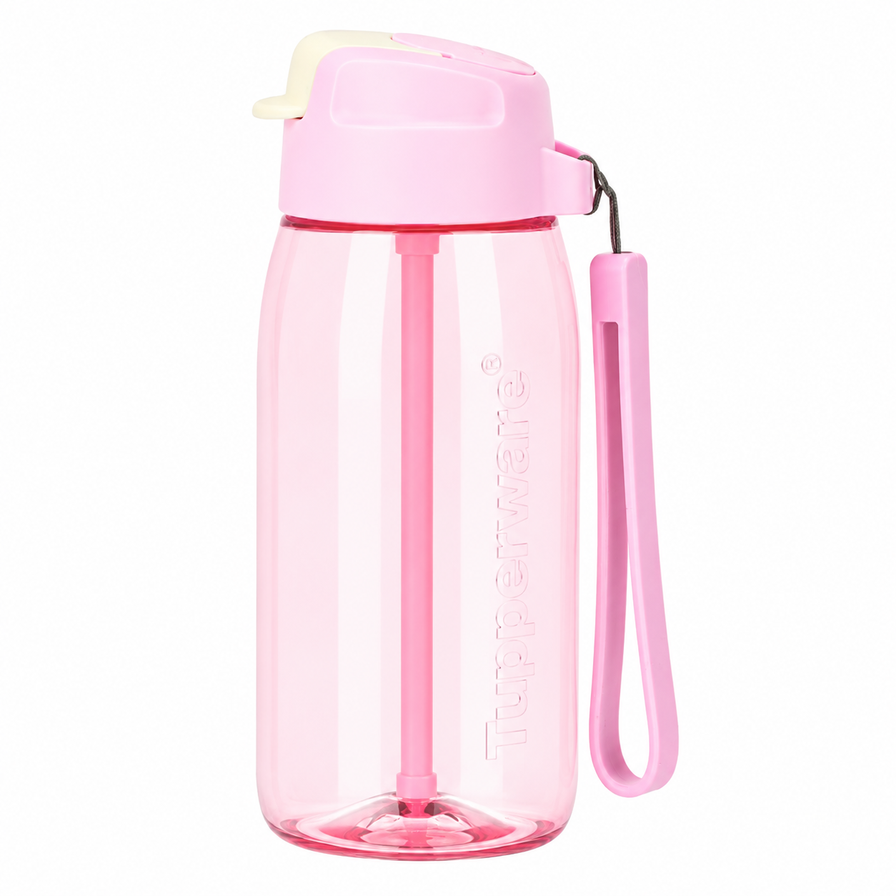 Bình Nước Tupperware Lohas Flask 550ml Có Ống Hút
