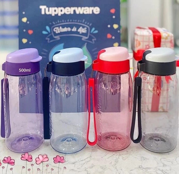 Bình nước Tupperware Lohas Flask 550ml - New Tupperware Chính Hãng