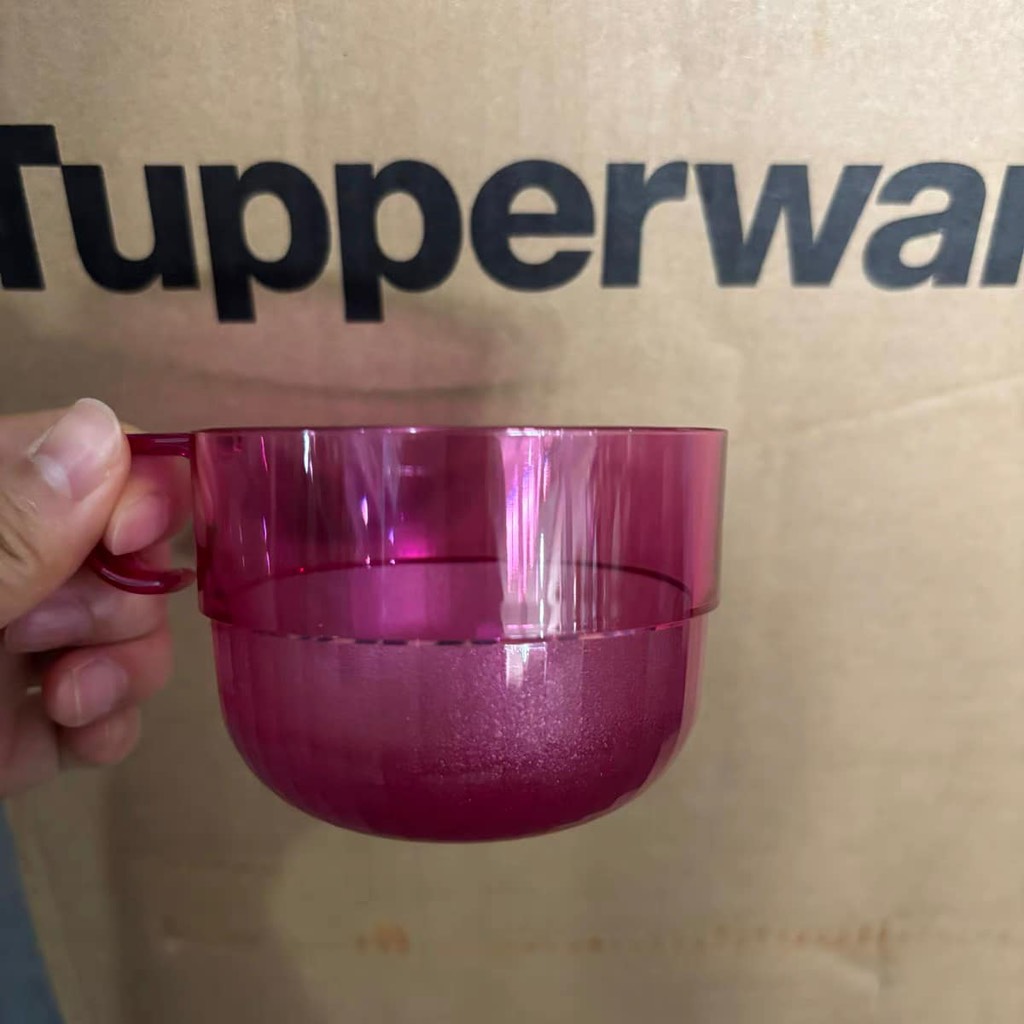 Tuptrung - Cốc Tupperware 190ml - màu vàng