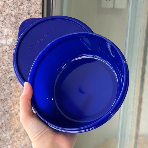 Hộp Tupperware Trữ Mát Modular Bowl Xanh Dương Đậm - New Tupperware
