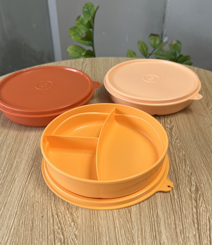 Hộp Đựng Thực Phẩm 3 Ngăn Cho Bé 350ml Tupperware