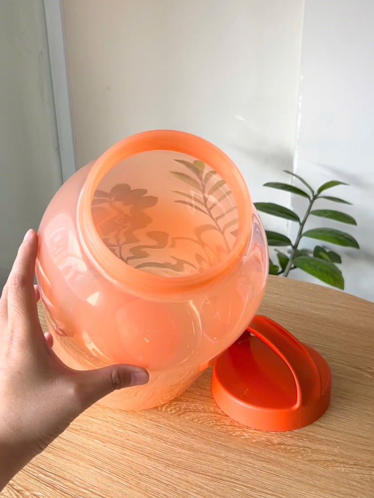 Bình  Tupperware Jar 3L& 4.5L - Có Quai  - New Tupperware Chính Hãng
