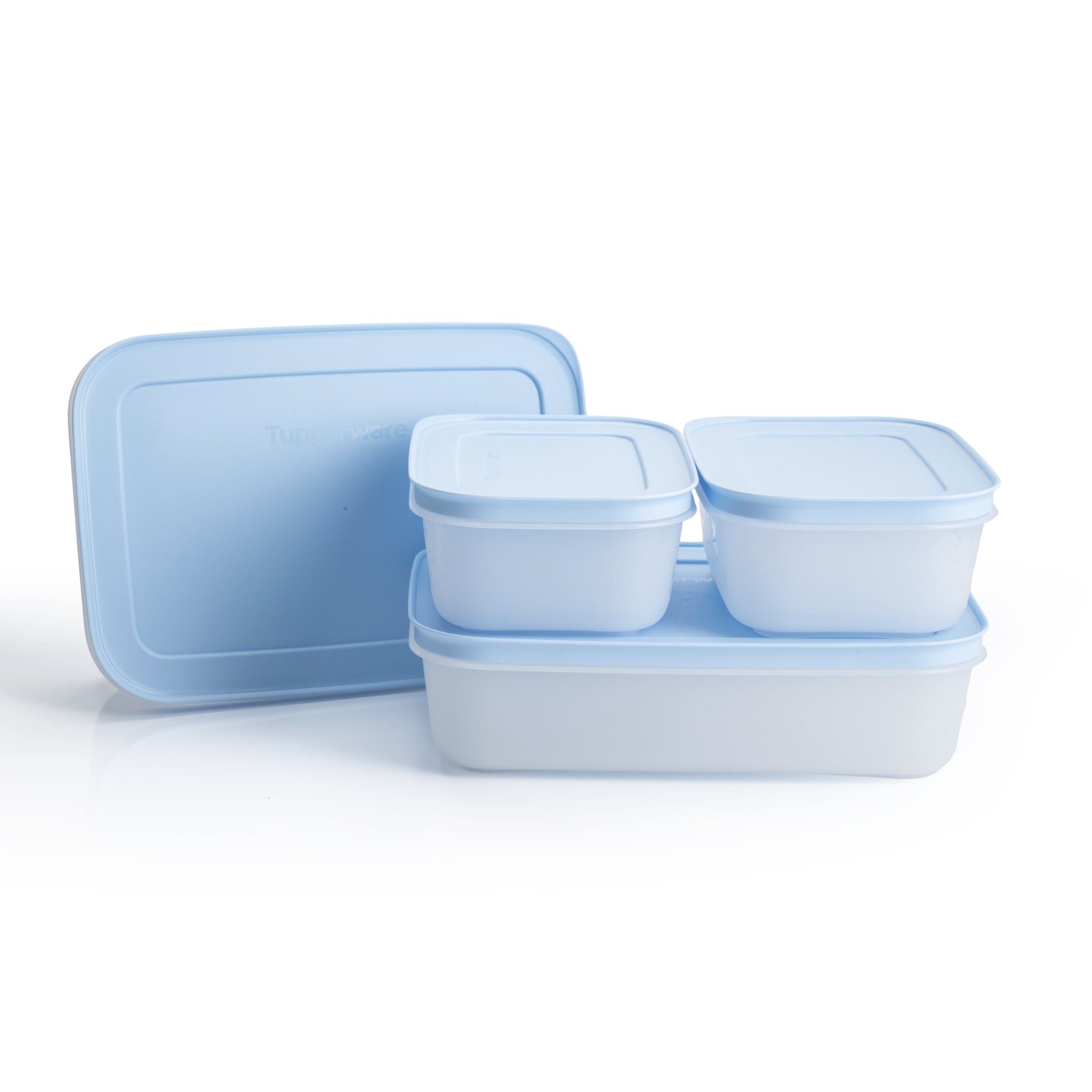 Bộ 4 Hộp Trữ Đông Tupperware Gen II 450ml & 1L Đông Dẻo Cao Cấp