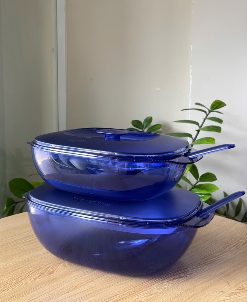 Tupmalay Tô Cơm Clear Bowl Kèm Vá Nắp Thân Trong