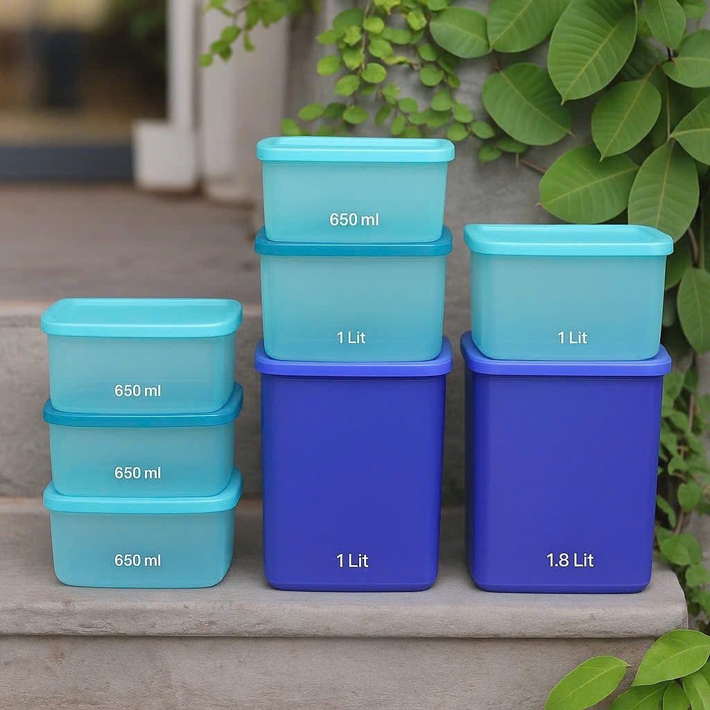 Hộp Tupperware Mát Vuông 1.8L - Tupperware Chính Hãng