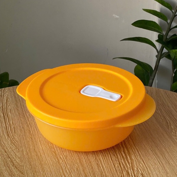 Bộ 3 Hộp Quay Lò Vi Vóng Có Nút Thở 390ml+600ml+800ml - Tupperware Malaysia Chất Lượng