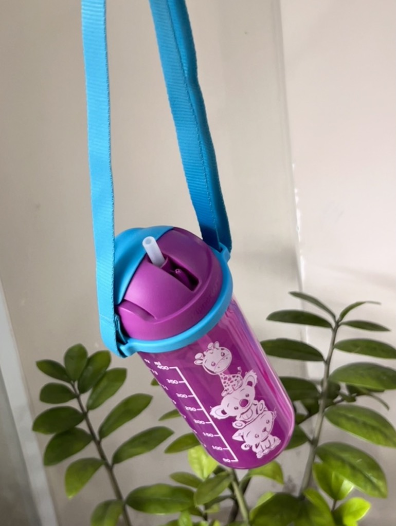 Bình Nước Tupperware Twinkle Straw Tumbler 500ml - Có Ống Hút + Quai Đeo - Tupperware Malaysia Chính Hãng