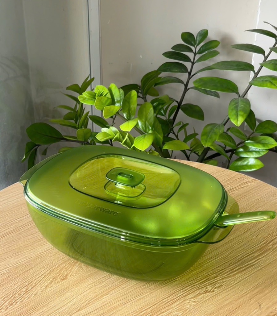 Tupmalay Tô Cơm Clear Bowl Kèm Vá Nắp Thân Trong
