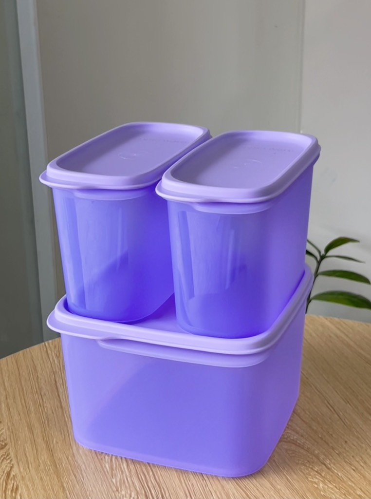 Hộp Trữ Khô Tupperware Vuông Oval Smart Saver - Tupperware Malaysia Chính Hãng