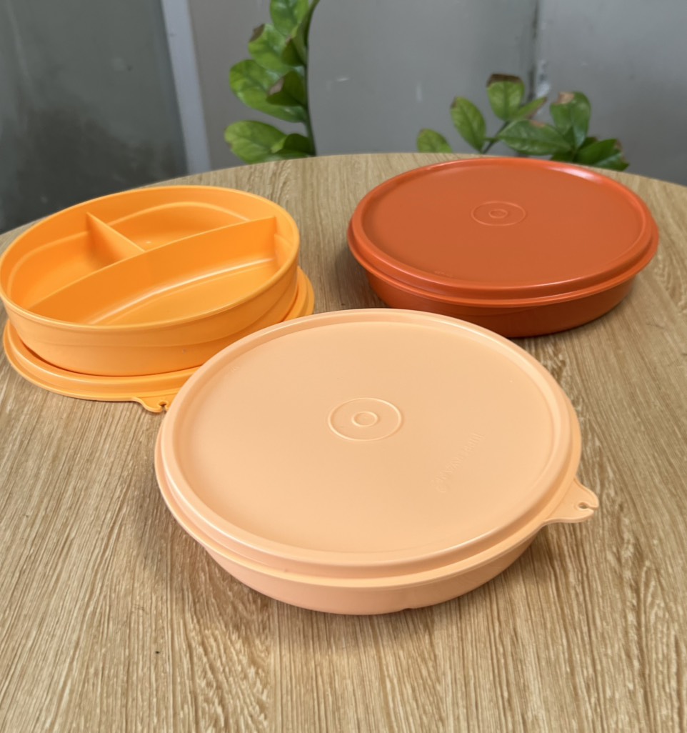 Hộp Đựng Thực Phẩm 3 Ngăn Cho Bé 350ml Tupperware
