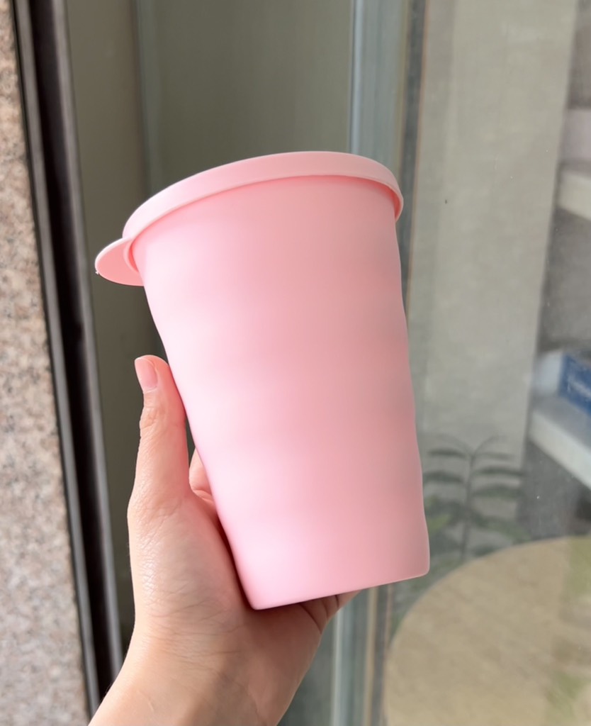 Cốc Tupperware Expression Tumbler  500ml - Có Nắp 4 Màu  - Tupperware Malaysia Chính Hãng
