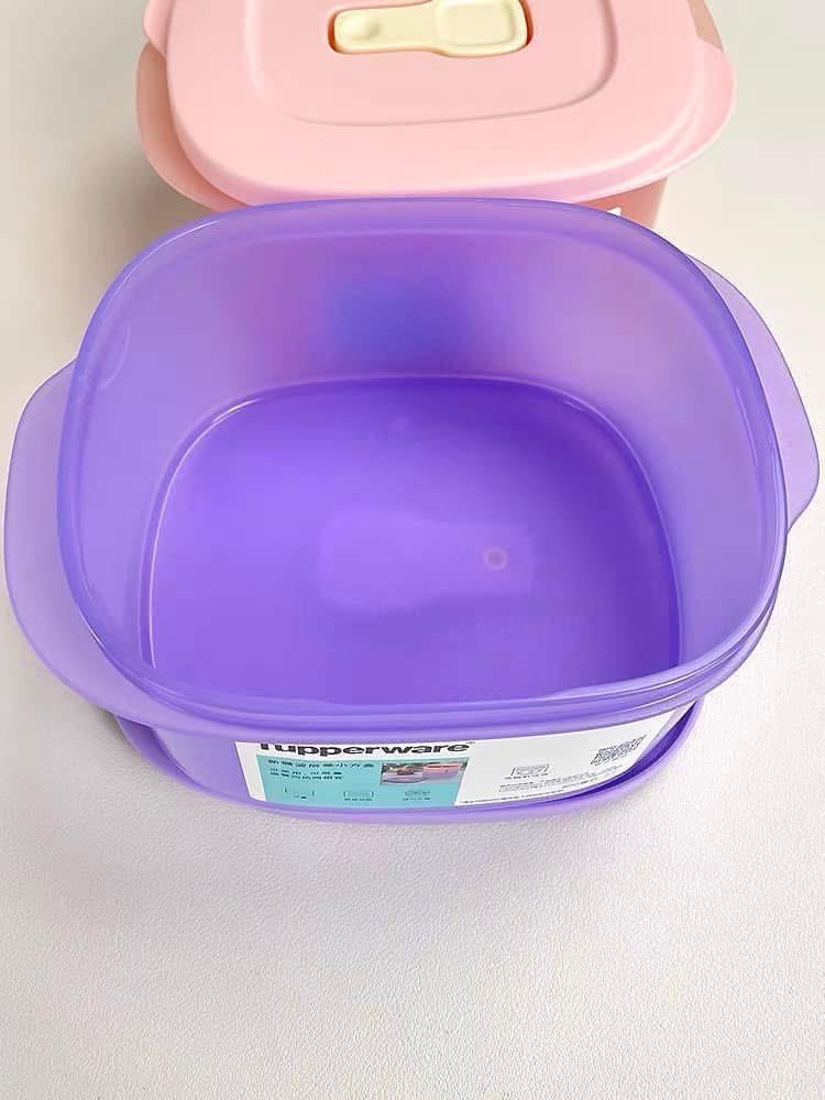 Tuptrung - Hộp đựng hình chữ nhật Crystalwave quay LVS 800ml