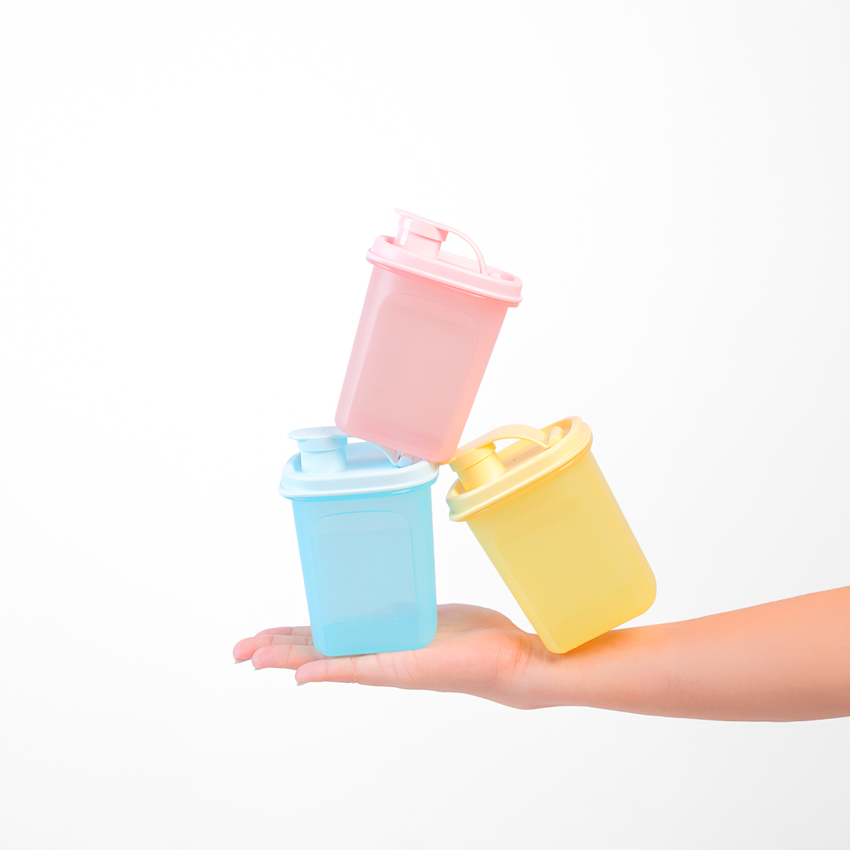 Bộ 3 Bình Nước Tupperware Slim Line Mini 350ml - Màu 2026