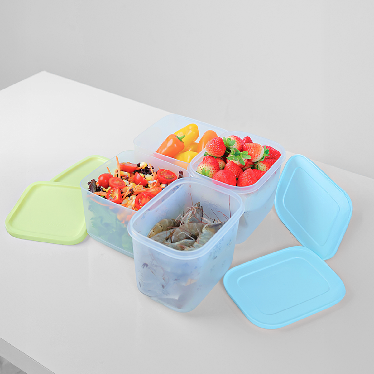 Bộ 4 Hộp Trữ Đông Và Trữ Mát Tupperware Starter Set II