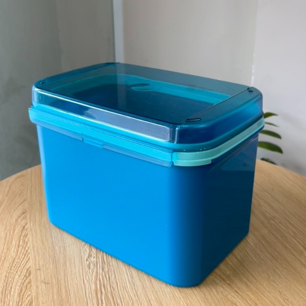 Hộp Tupperware Trữ Mát Ezy Rectangular Keeper 6.5L - Nắp Liền - Tupperware Malaysia Chính Hãng