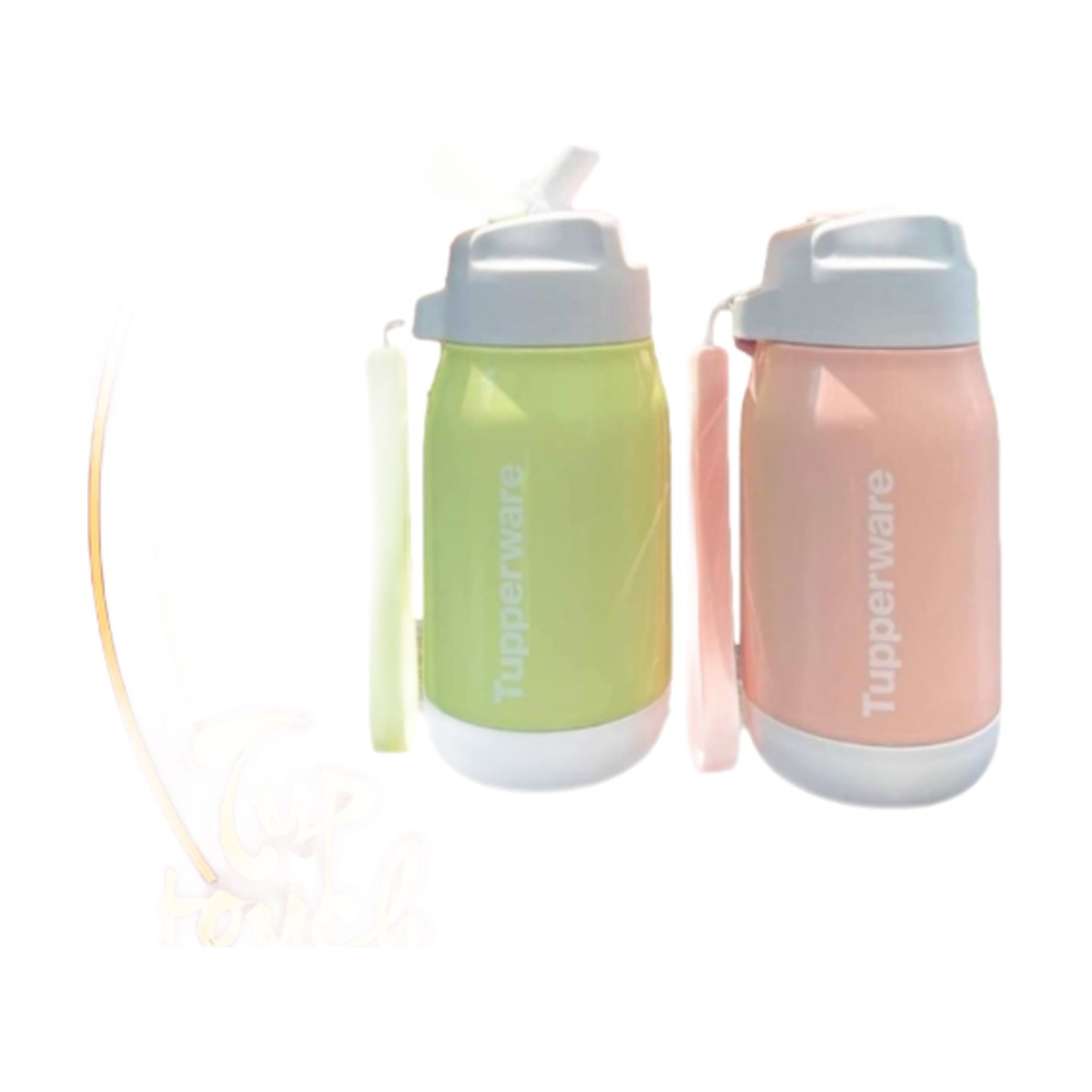 Bình Giữ Nhiệt Lạnh Tupperware Lohas 330ml Có Ống Hút