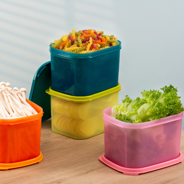 Bộ Hộp BQTP Tupperware Colorful Rectangular