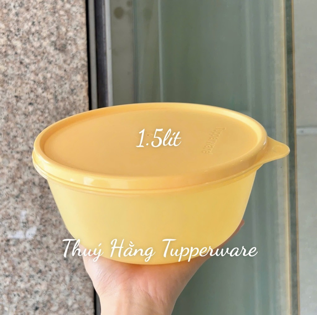 Bộ Hộp Bowl Tupperware 1L + 1.5L + 2L - Màu 2025 - Tupperware Trung Chính Hãng