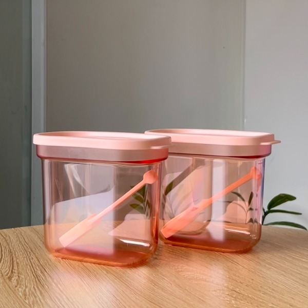 Hộp Gia Vị Tupperware Unami 500ml-Có Muỗng Tupperware Malaysia Chính Hãng