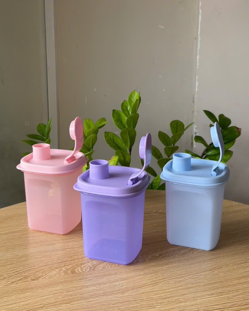 Bộ3 Bình Tupperware Slim 350ml - Tupperware Trung Chính Hãng