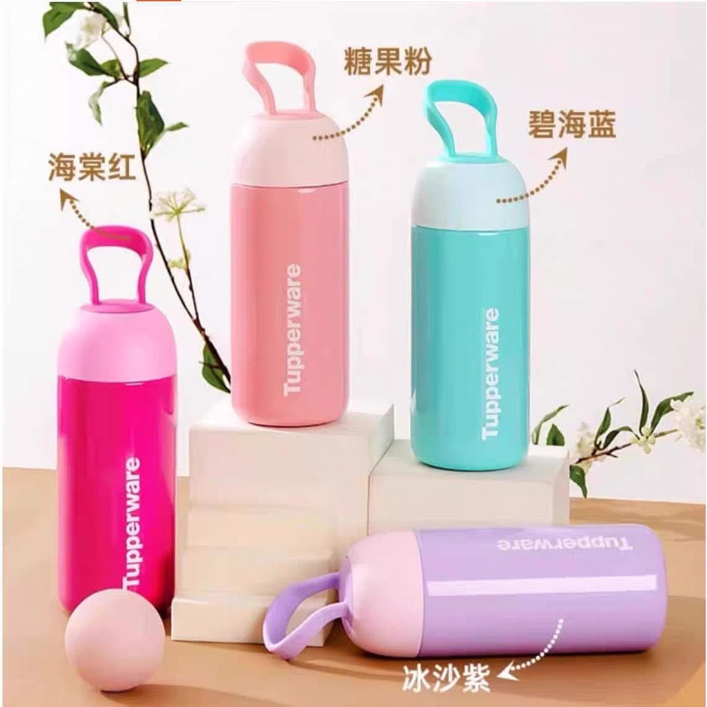 Tuptrung - Bình giữ nhiệt Thermal Flask handle cup 350ml