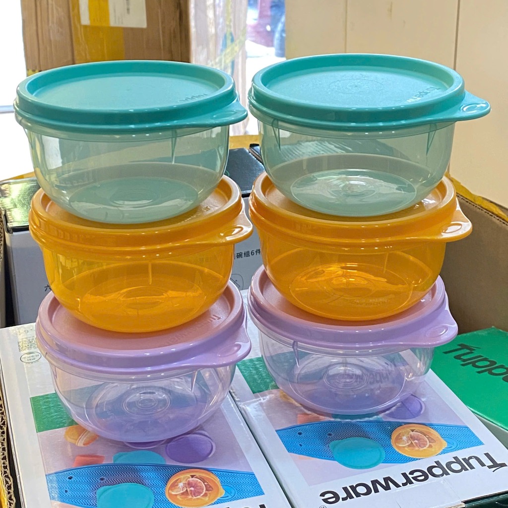 Set 3 Hộp Bowl Tròn Thân Trong 260ml (3 Hộp)