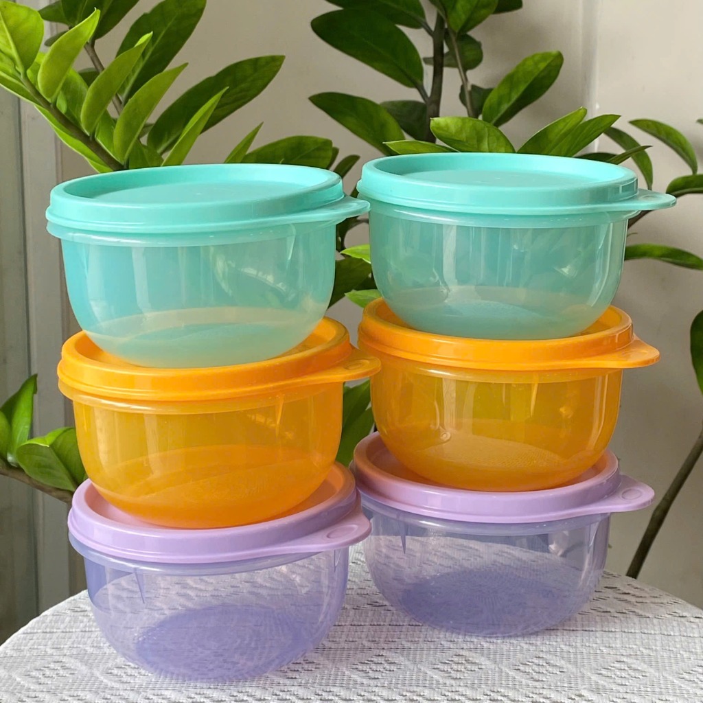 Tuptrung - Hộp Mát Bowl Tròn Thân Trong 260ml (01 Hộp)