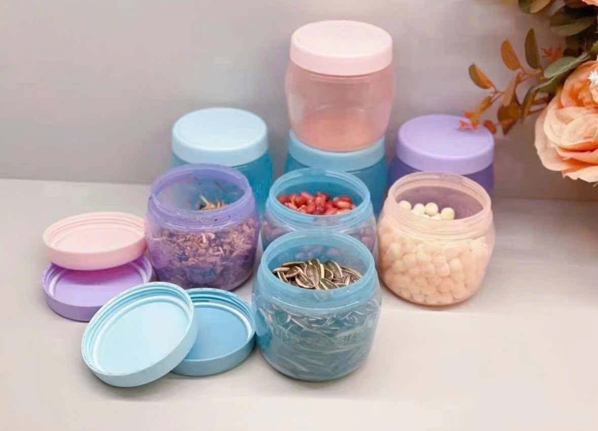 Bộ 4 Bình Tupperware Universal Jar 325ml - Tupperware Trung Chính Hãng