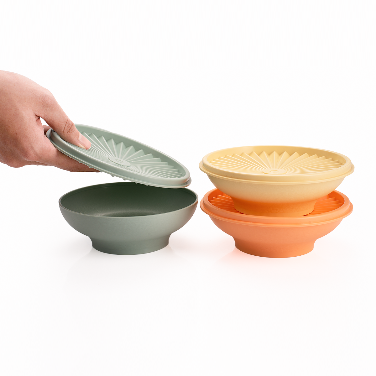 Hộp Đựng Thực Phẩm Tupperware Trữ Khô Và Mát Heritage Bowl 400ml - New Tupperware