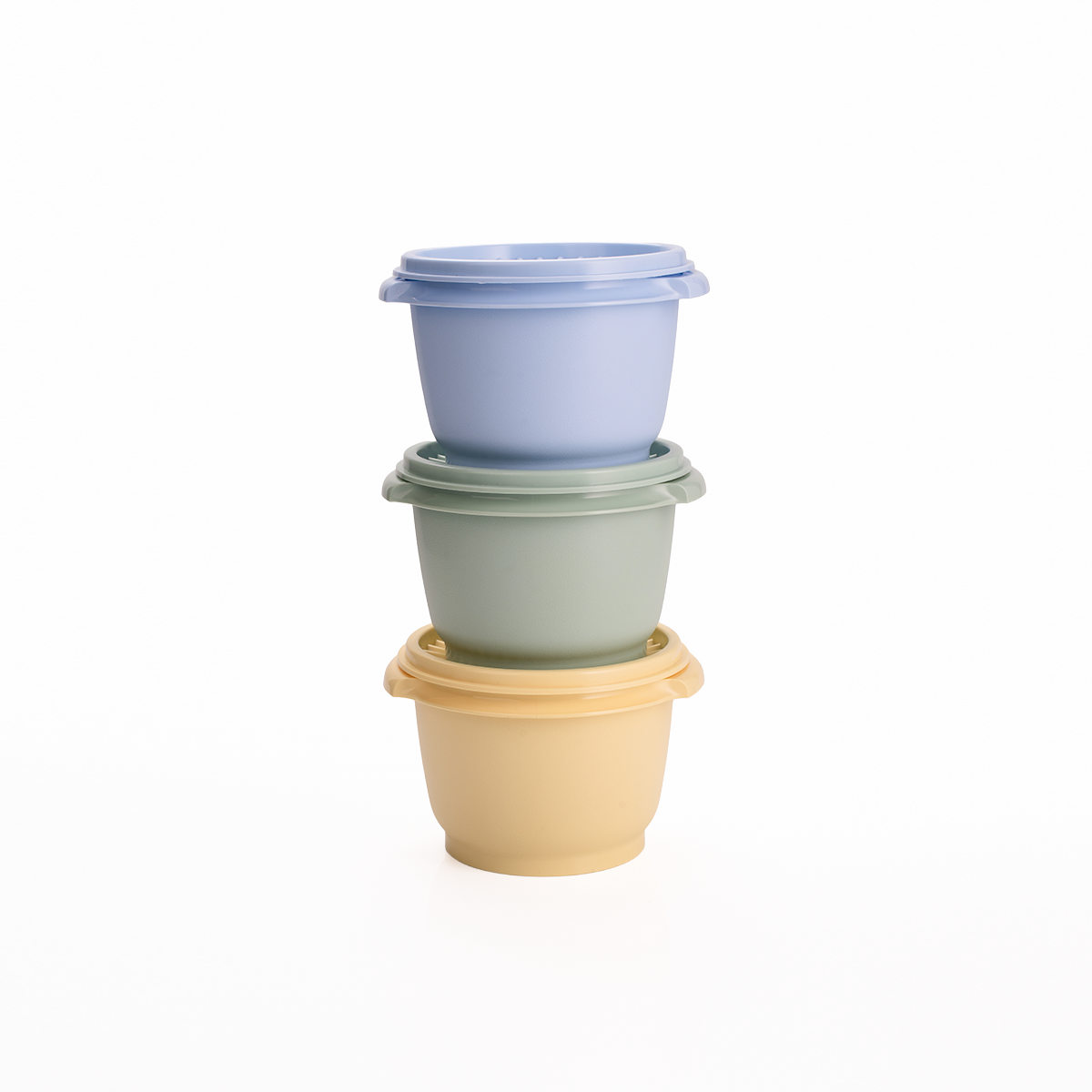 Trọn Bộ 3 Hộp Đựng Thực Phẩm Tupperware Trữ Khô Và Mát Heritage Small 600ml - New Tupperware