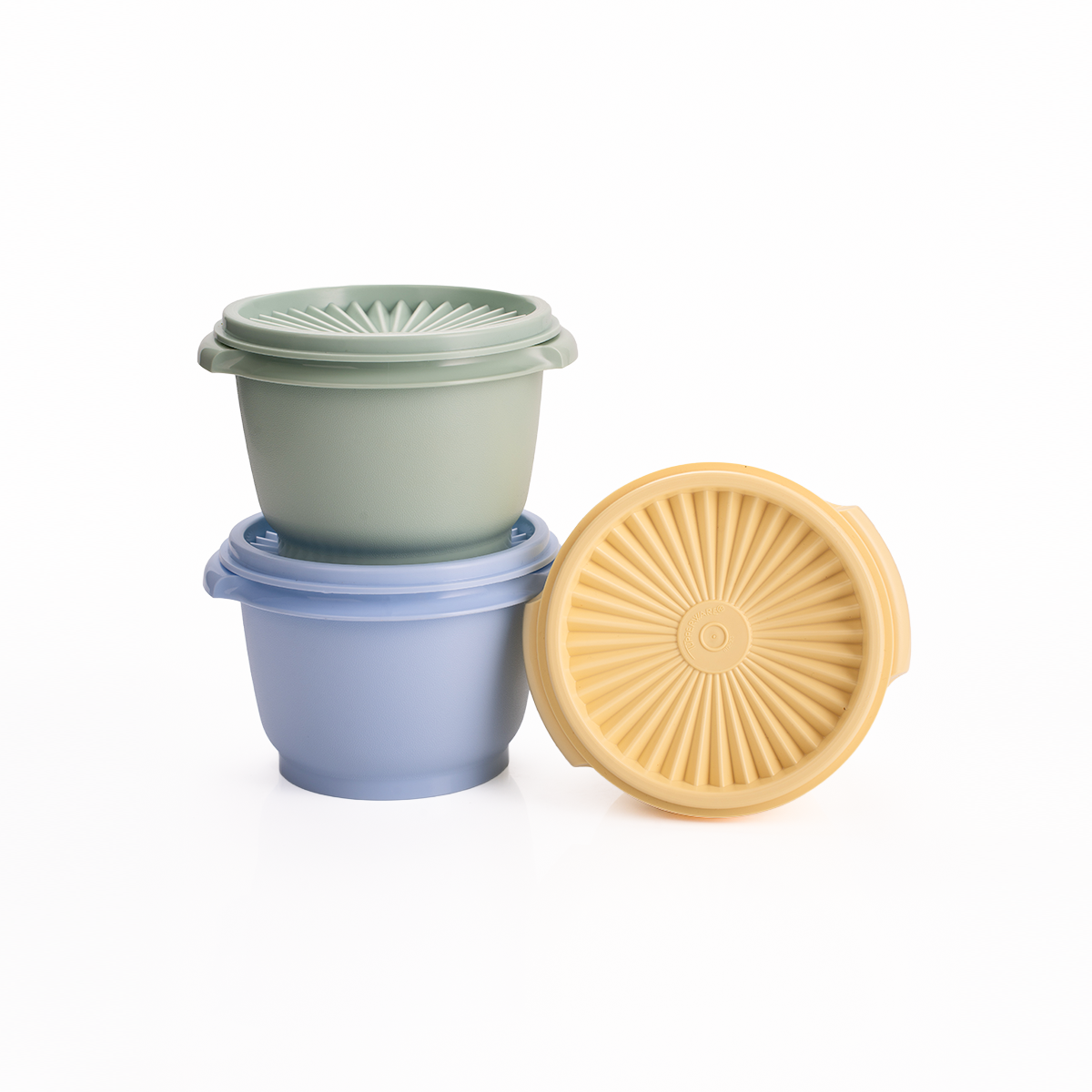 Trọn Bộ 3 Hộp Đựng Thực Phẩm Tupperware Trữ Khô Và Mát Heritage Small 600ml - New Tupperware