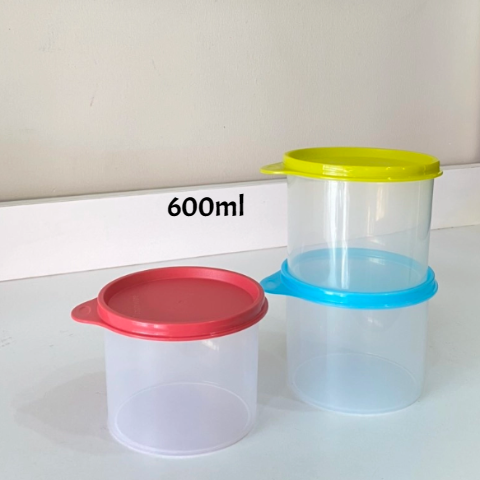 Set 2 Hộp Tròn 600ml Tupperware