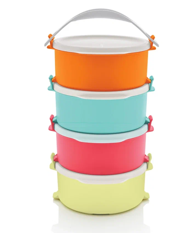 Tuptrung Bộ Hộp Cơm Tupperware Small Round Click To Go Màu mới 2023
