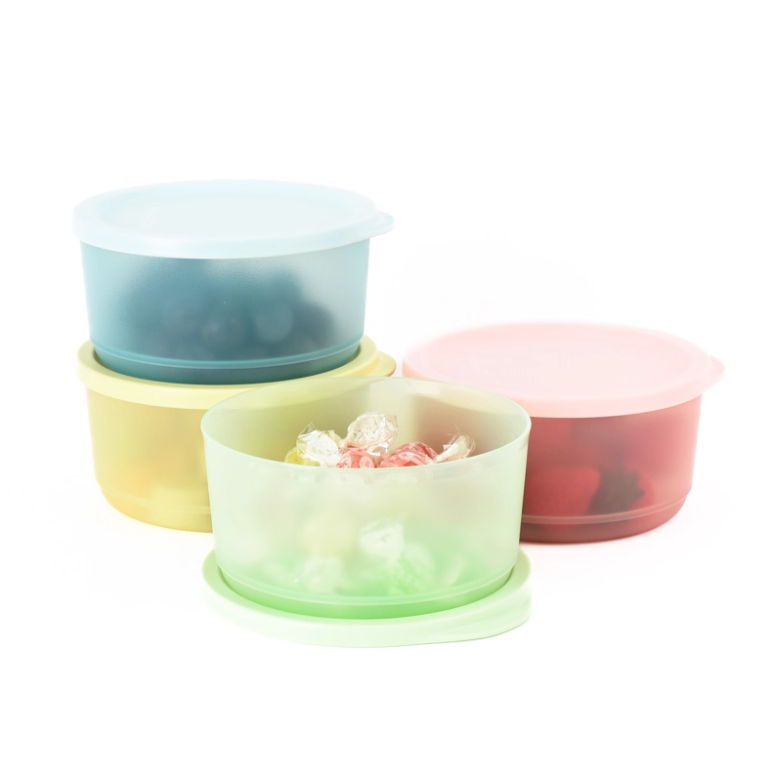 Hộp  Tupperware Tròn Trữ Khô Mát Round Stax 530ml - 4 màu - Tupperware Chính Hãng