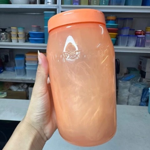 Bình Jar 825ml Tupperware - cam