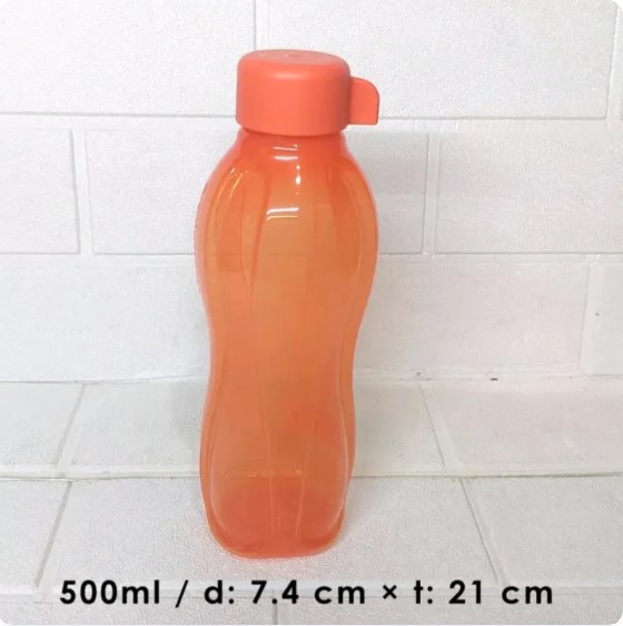 Bình Nước Tuperware Eco Bottle Gen I 500ml - Nắp Vặn Miệng Nhỏ - Tupperware Malaysia Chính Hãng
