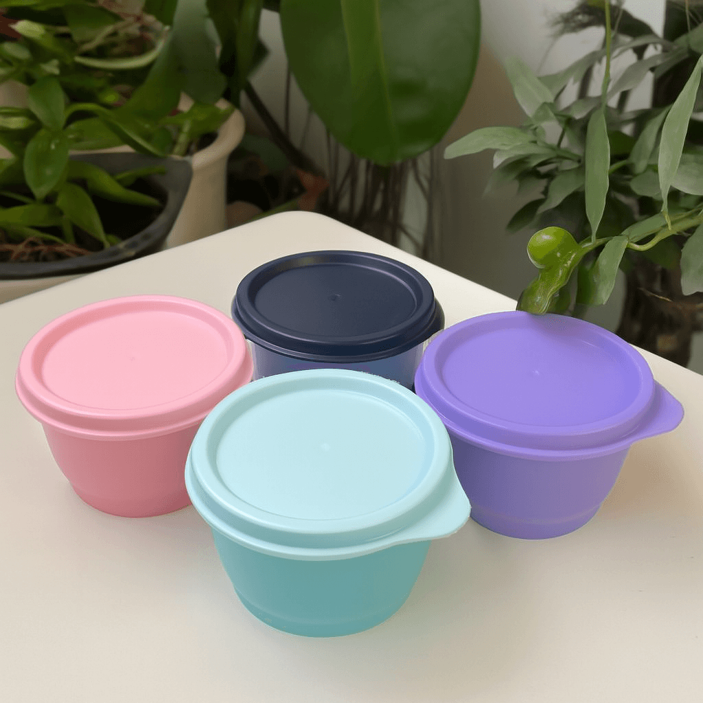 Combo 4 Hộp BQTP Tupperware Snack Cup 125ml (0 Hộp)