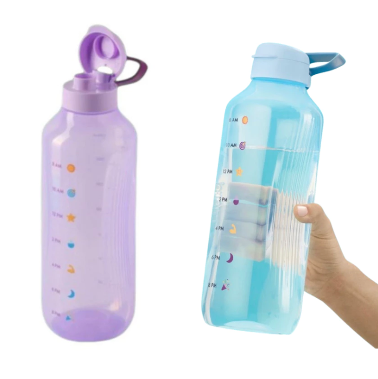 Bình Nước Tupperware 2L Có Vạch Chia Motivation