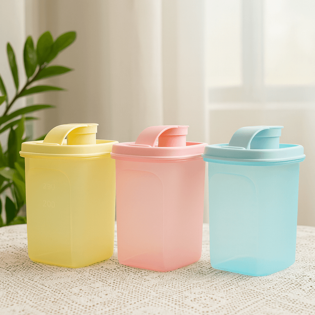 Bộ3 Bình Tupperware Slim 350ml - Tupperware Trung Chính Hãng